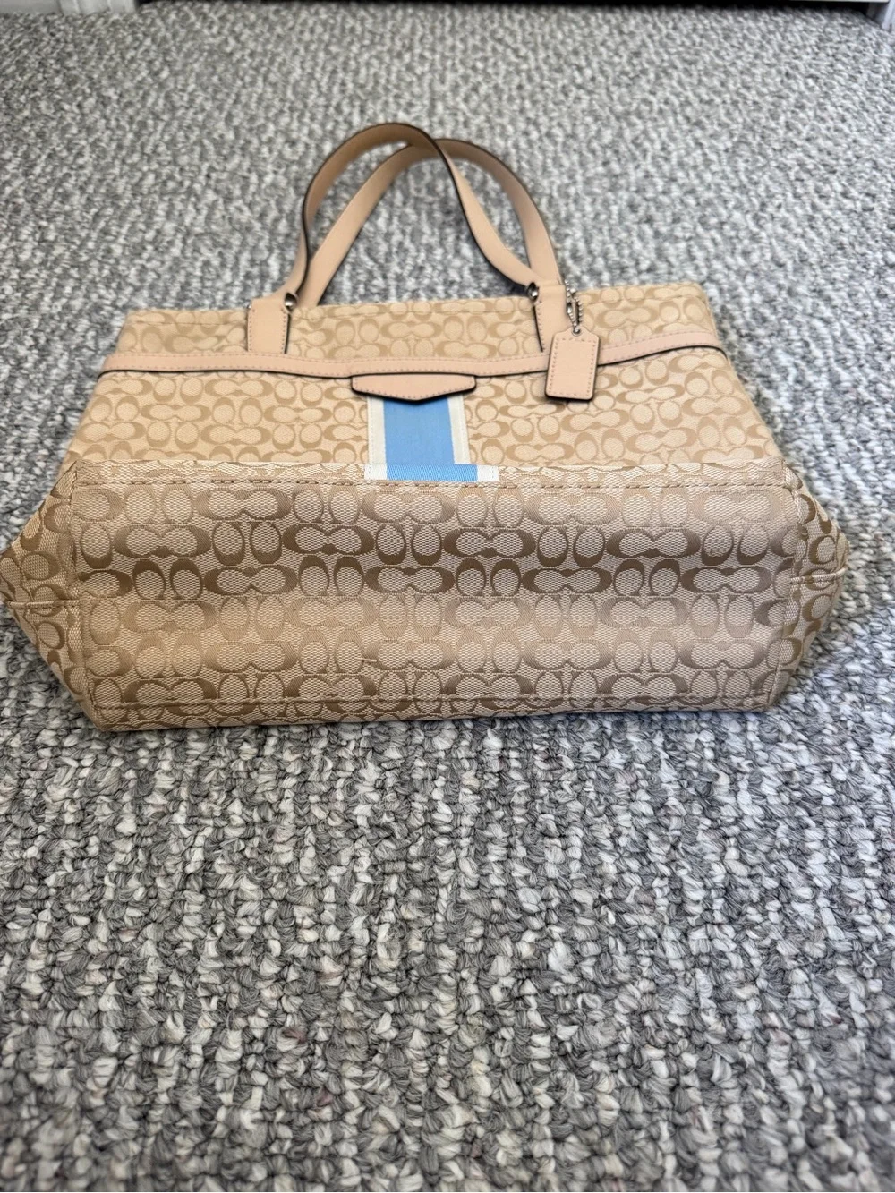 Coach Monogram Tote Bag